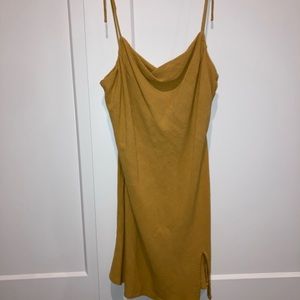 Mustard yellow princess Polly Ilaria dress size 12! Great condition